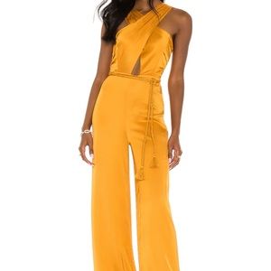 House of Harlow 1960 Jayan Jumpsuit in Gold